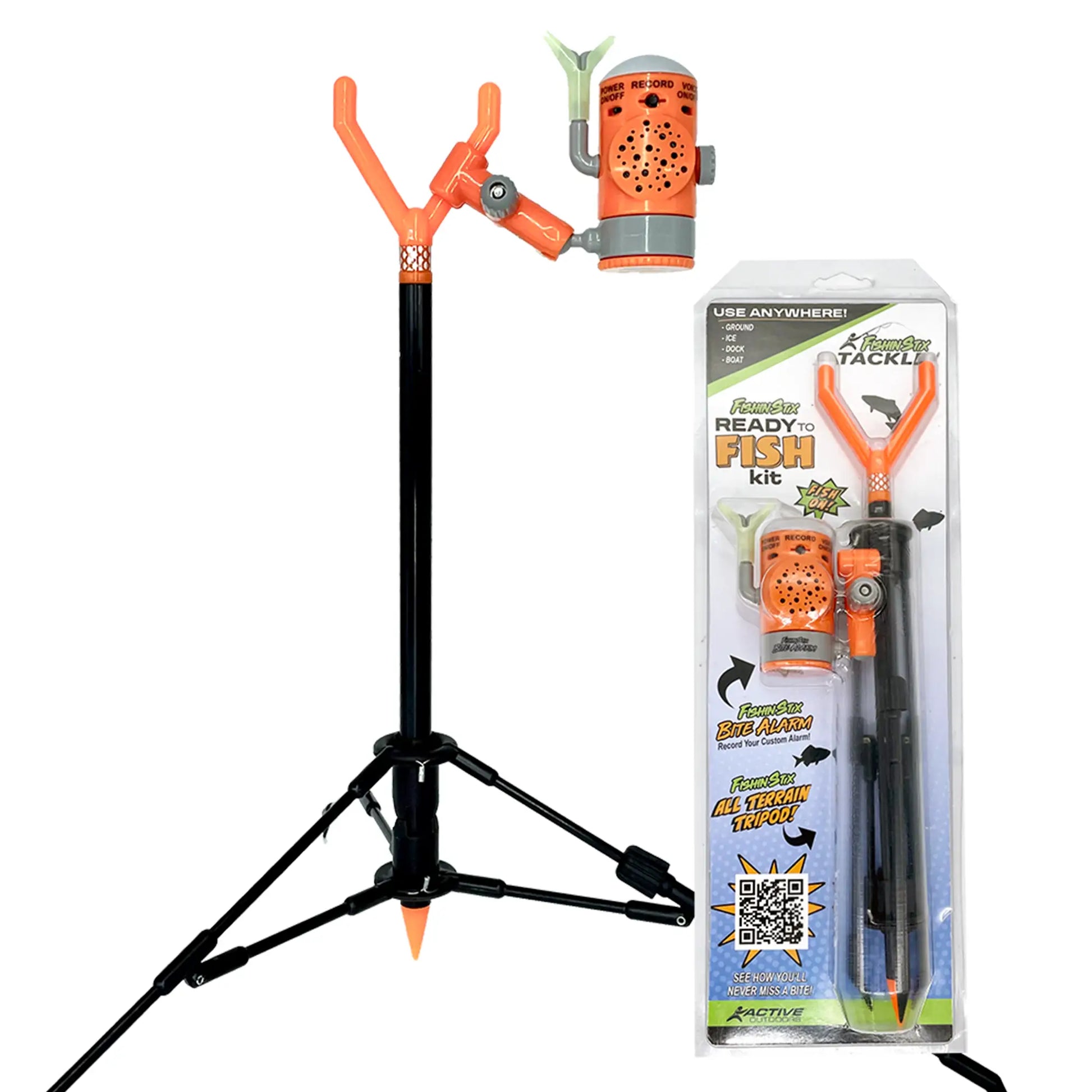 Ready To Fish Kit | Fishin' Stix + Bite Alarm