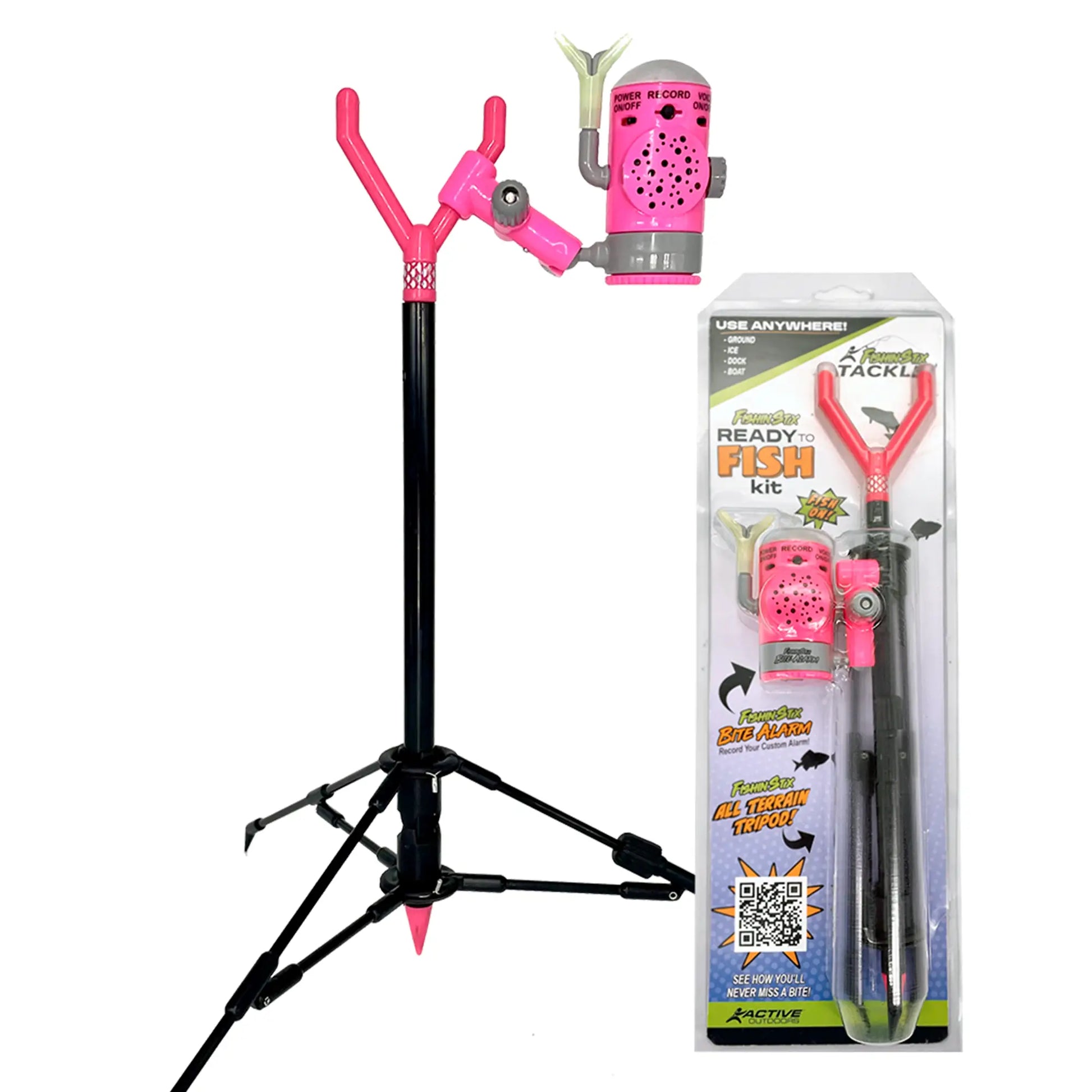 Ready To Fish Kit | Fishin' Stix + Bite Alarm