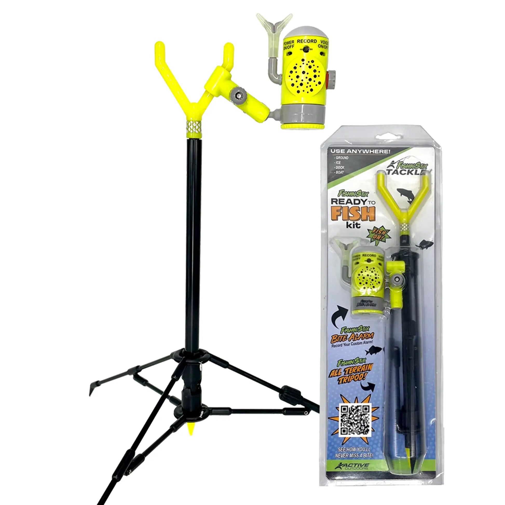Ready To Fish Kit | Fishin' Stix + Bite Alarm
